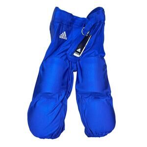 NWT Adidas Integrated Royal Blue Football Pants With Pads Mens Size Large